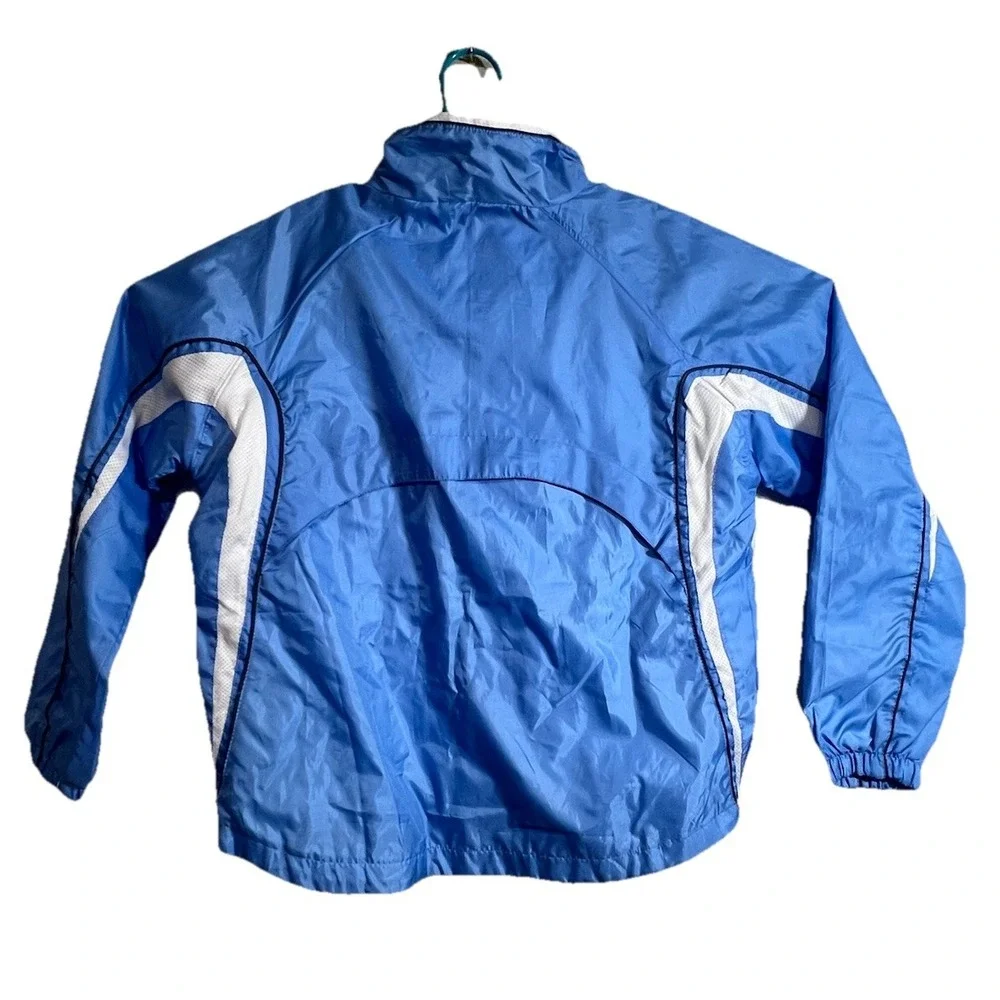 Wilson Medium Unisex Windbreaker (Blue Lightning) Jacket.‎ NWT